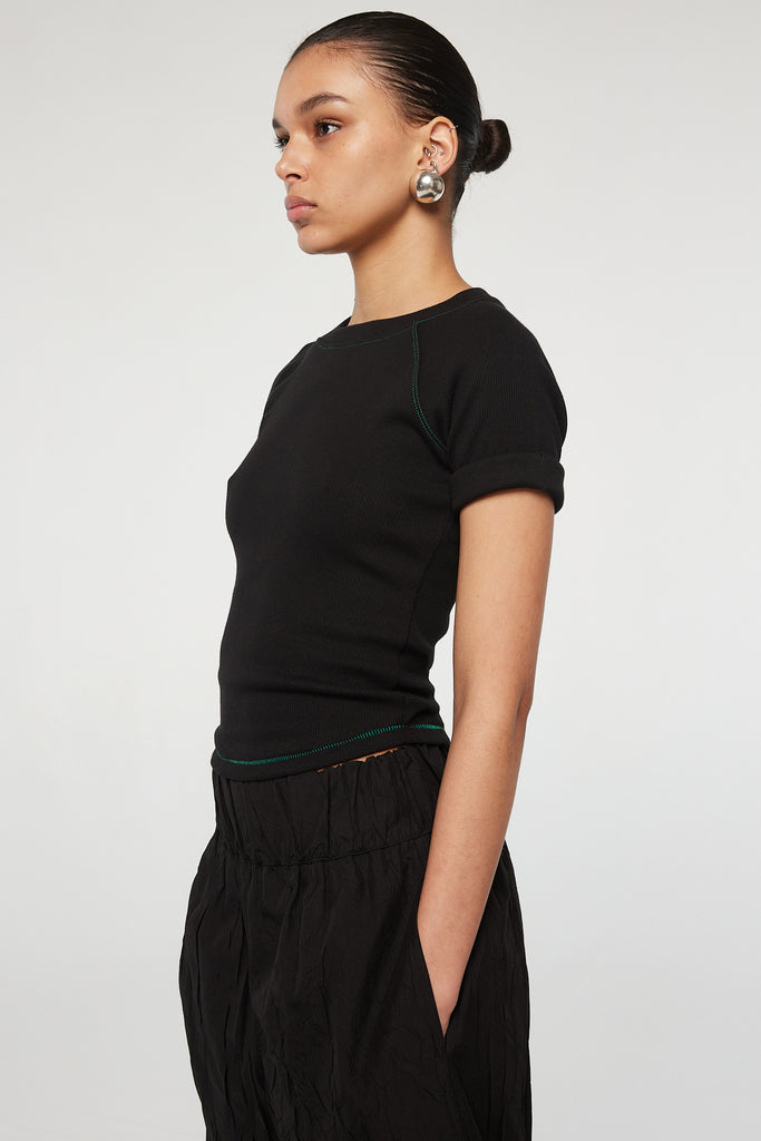 RANI T-SHIRT BLACK - The Line by K