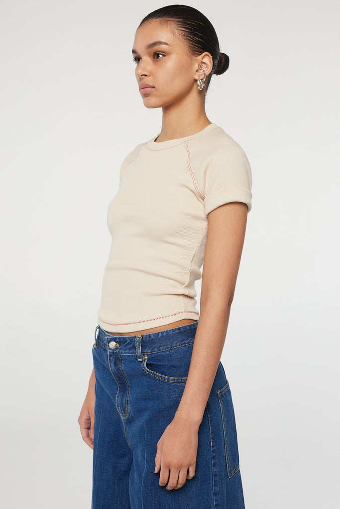 RANI T-SHIRT OAT - The Line by K