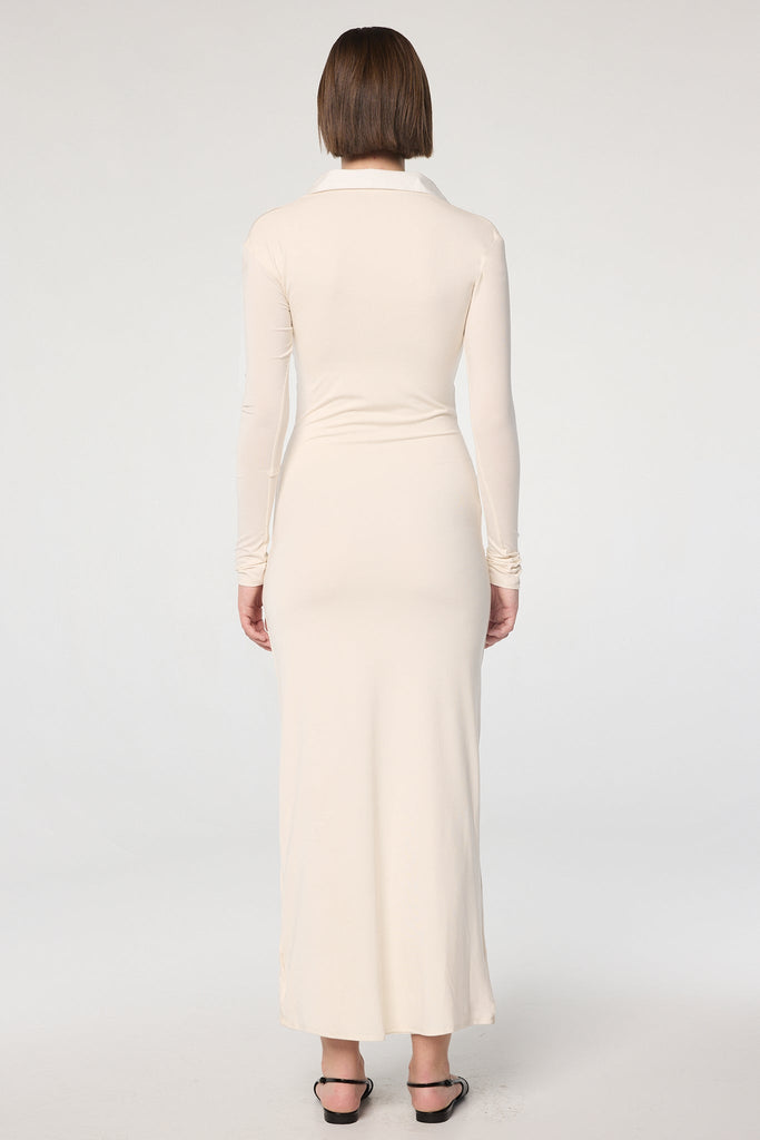 BABIL DRESS VANILLA - The Line by K