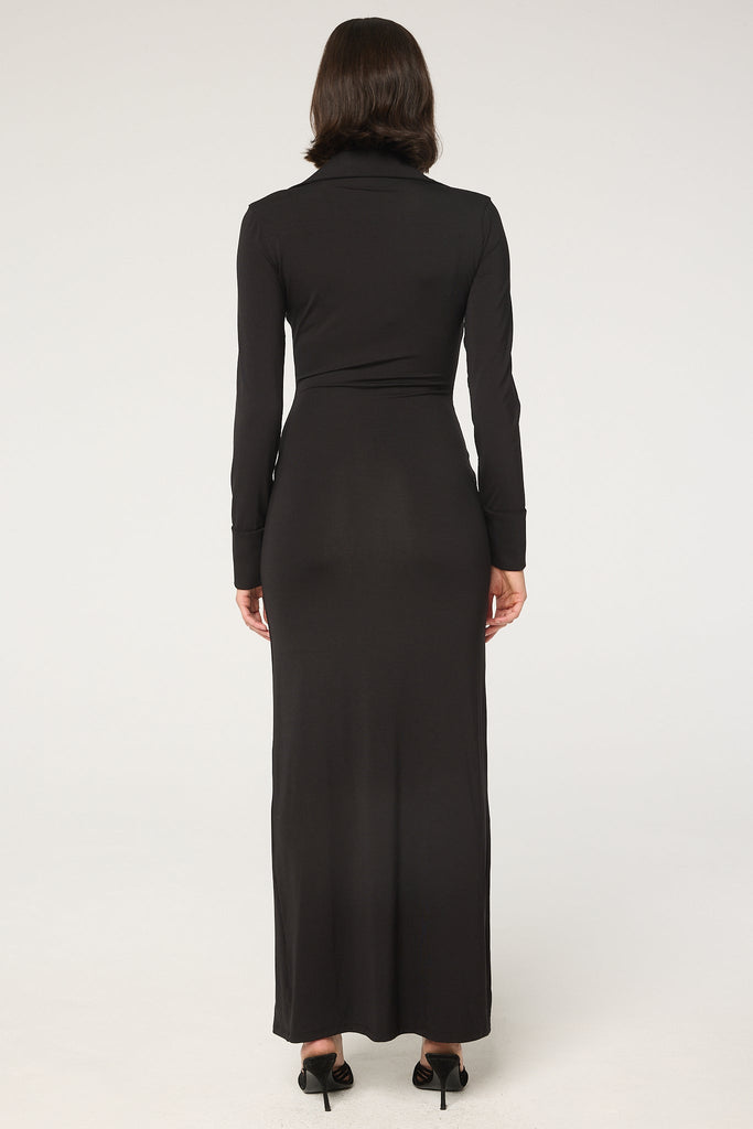 BEXLEY DRESS BLACK - The Line by K