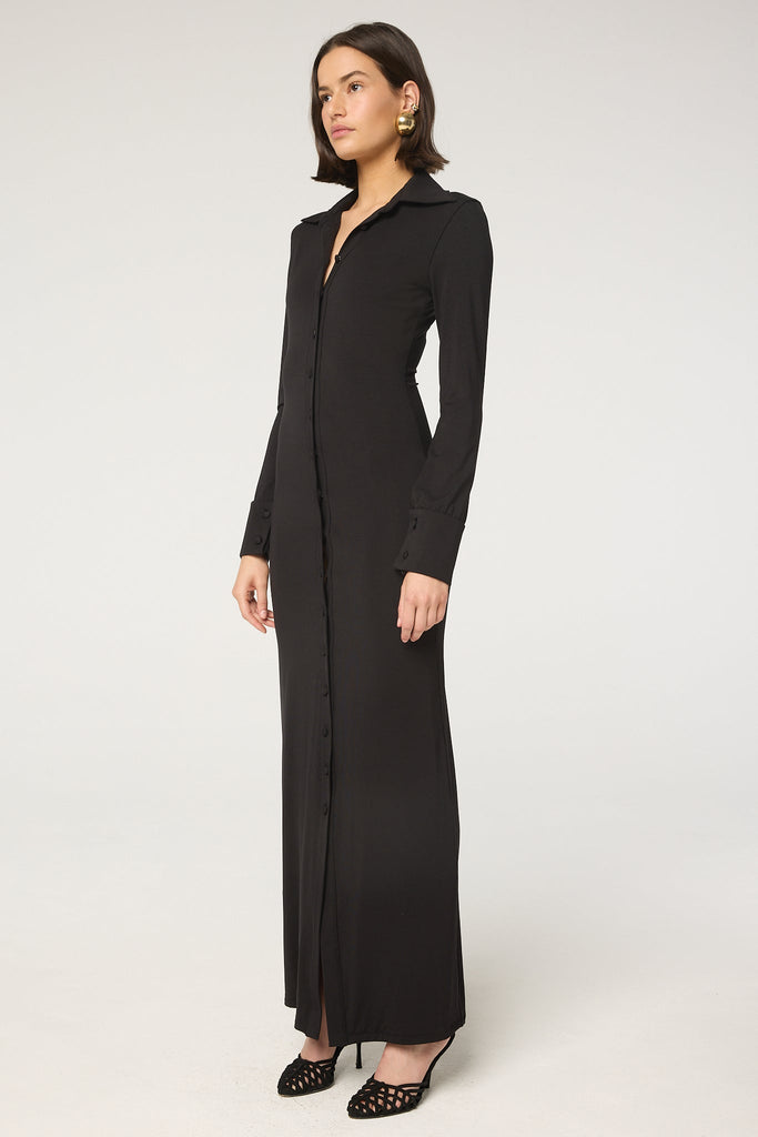 BEXLEY DRESS BLACK - The Line by K