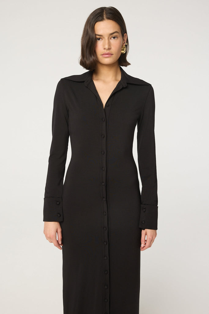 BEXLEY DRESS BLACK - The Line by K