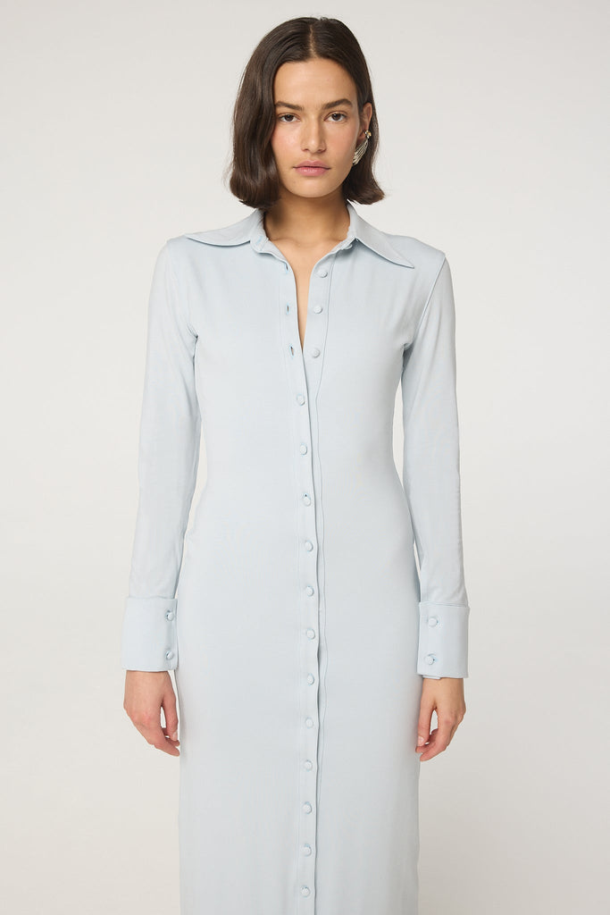 BEXLEY DRESS POWDER BLUE - The Line by K