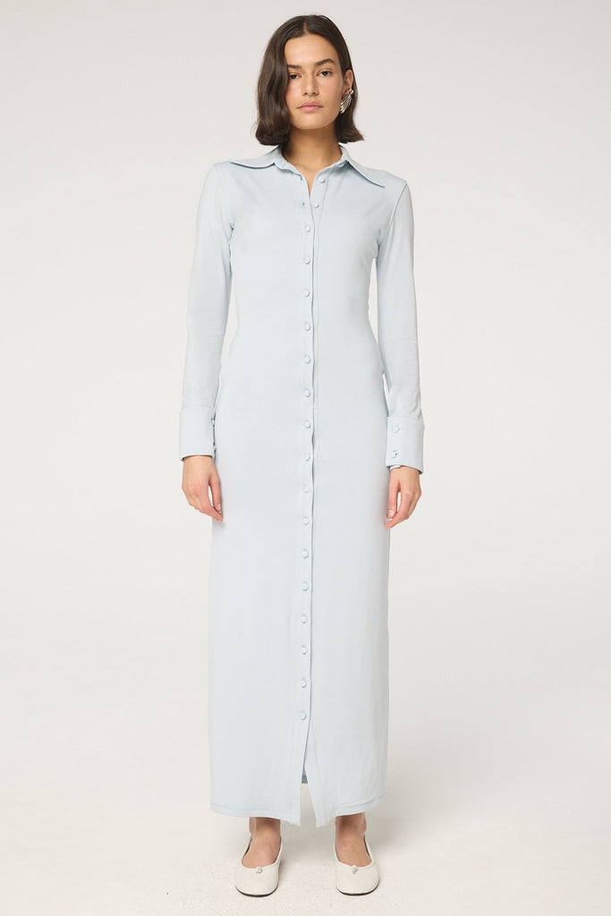 BEXLEY DRESS POWDER BLUE - The Line by K