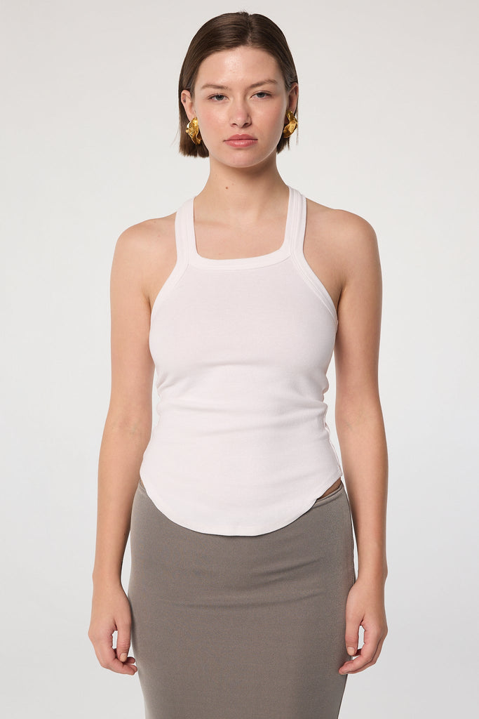 BRUNA TANK TOP WHITE - The Line by K