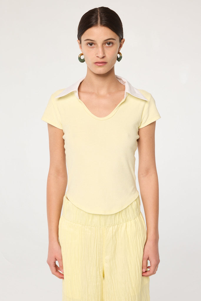 EITAN TOP BABY YELLOW - The Line by K