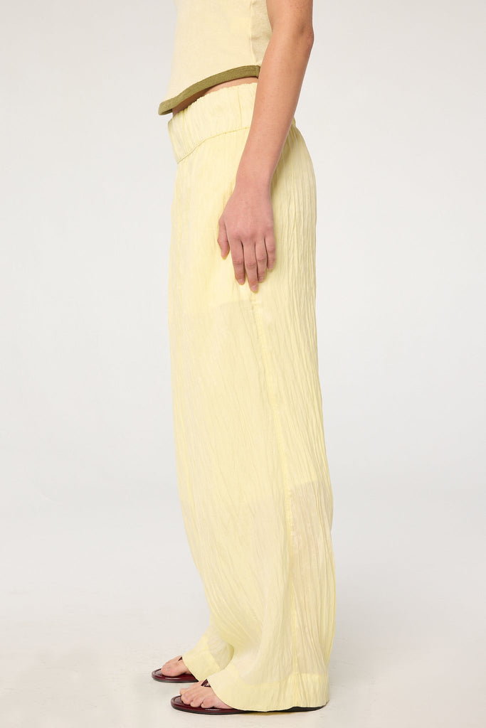 ESSEX TROUSER BABY YELLOW - The Line by K