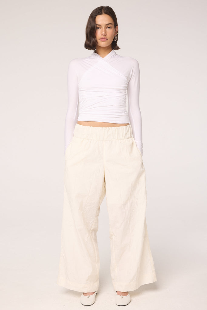 ESSEX TROUSER VANILLA - The Line by K