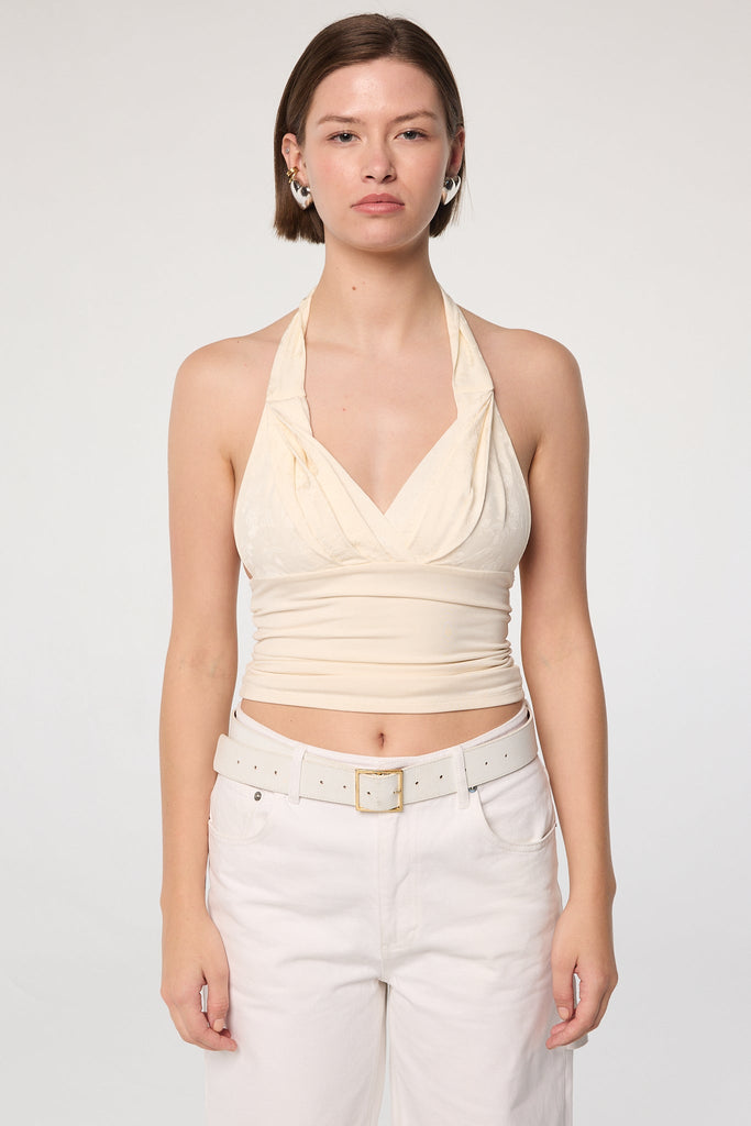 ESTHER TOP VANILLA - The Line by K