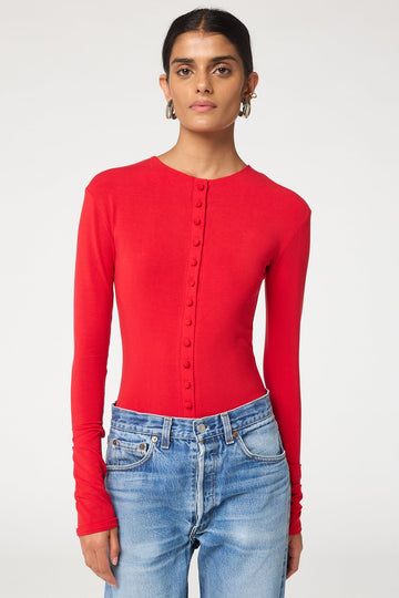 GRETA BODYSUIT RED - The Line by K