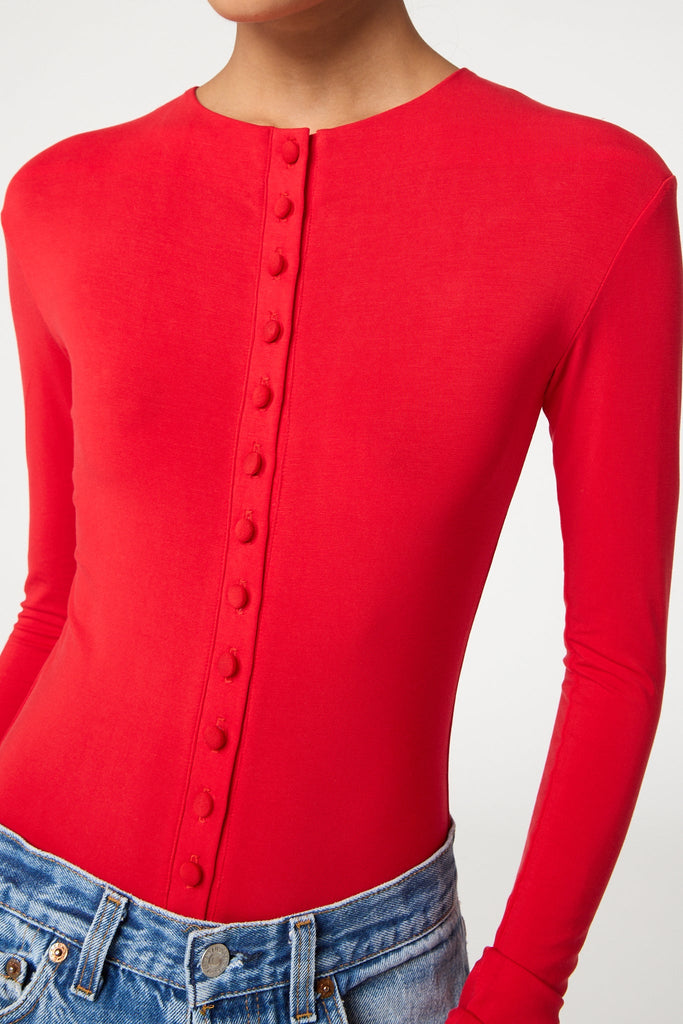 GRETA BODYSUIT RED - The Line by K