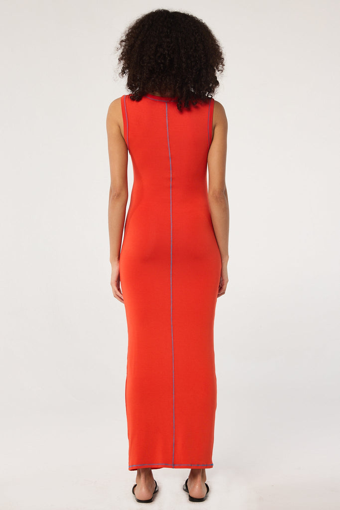 INEZ DRESS PERSIMMON - The Line by K