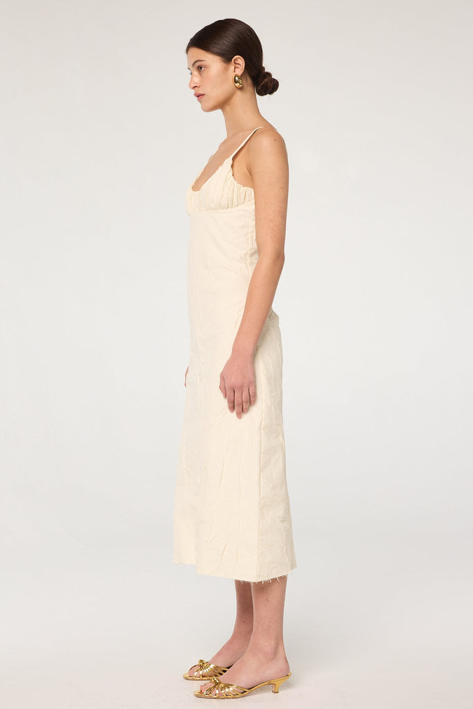 JULIETA DRESS VANILLA - The Line by K