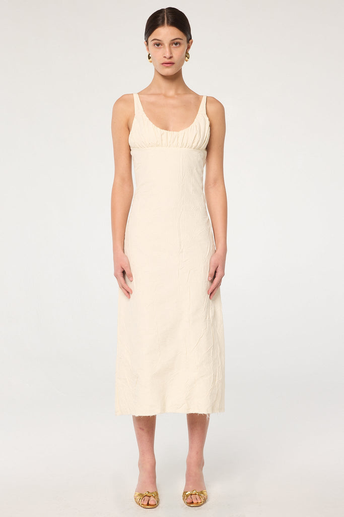 JULIETA DRESS VANILLA - The Line by K