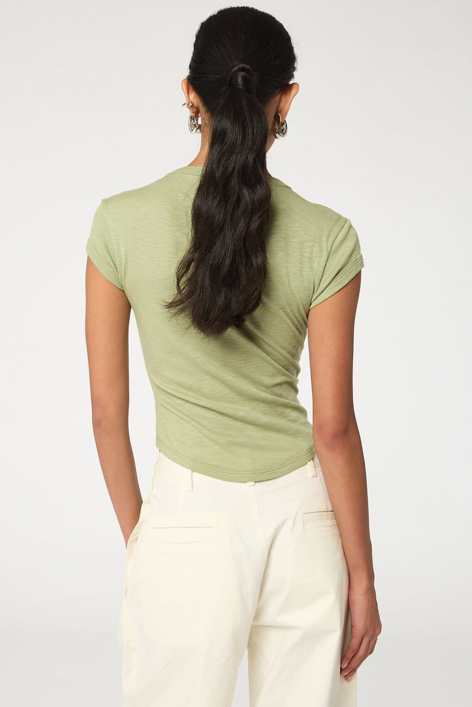 LAVI T - SHIRT PISTACHIO - The Line by K