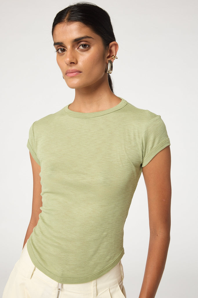 LAVI T - SHIRT PISTACHIO - The Line by K