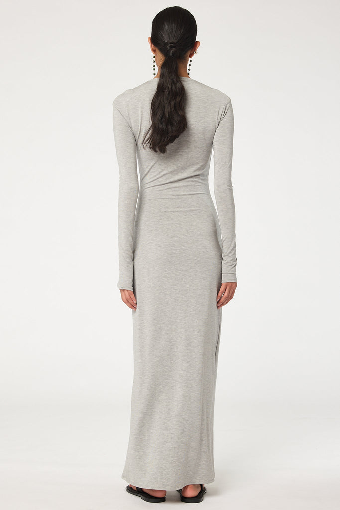 LETICIA DRESS HEATHER GREY - The Line by K