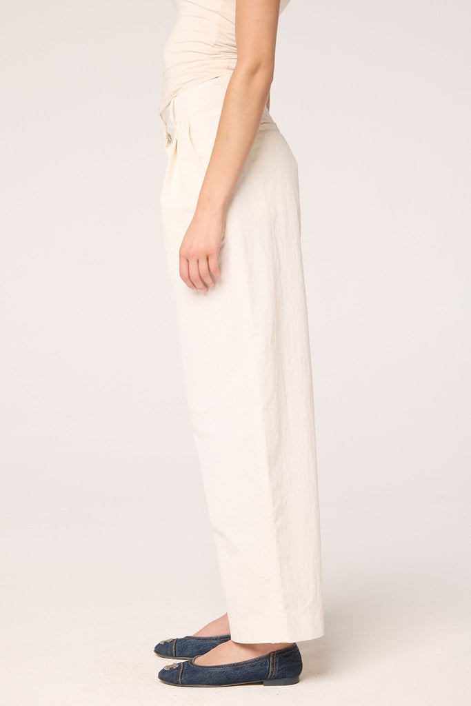 LEVIN TROUSER OFF - WHITE - The Line by K