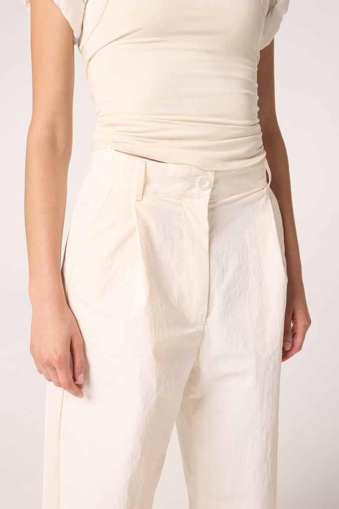 LEVIN TROUSER OFF - WHITE - The Line by K