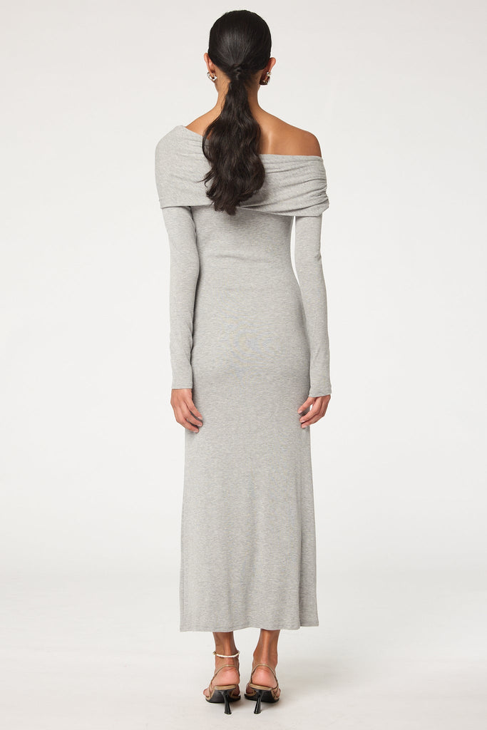 MAISIE DRESS HEATHER GREY - The Line by K