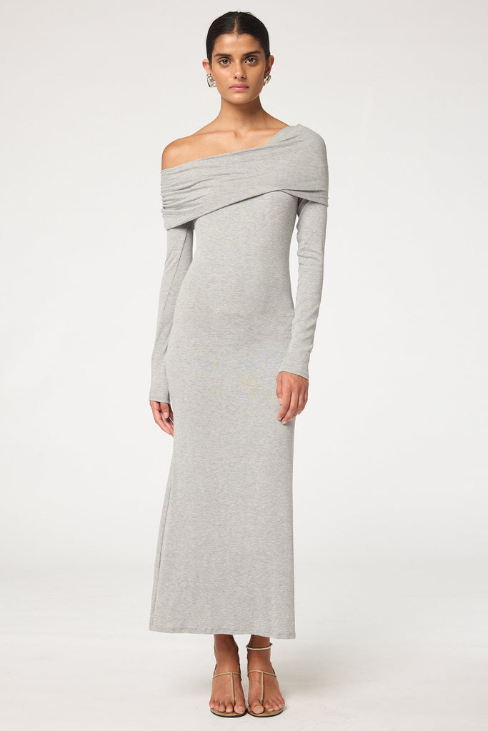 MAISIE DRESS HEATHER GREY - The Line by K