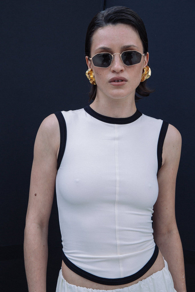 MARTINE TANK TOP VANILLA - The Line by K