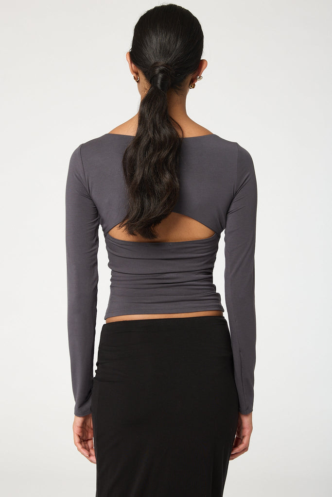 OISIN TOP DEEP GREY - The Line by K