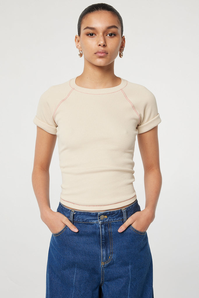 RANI T-SHIRT OAT - The Line by K