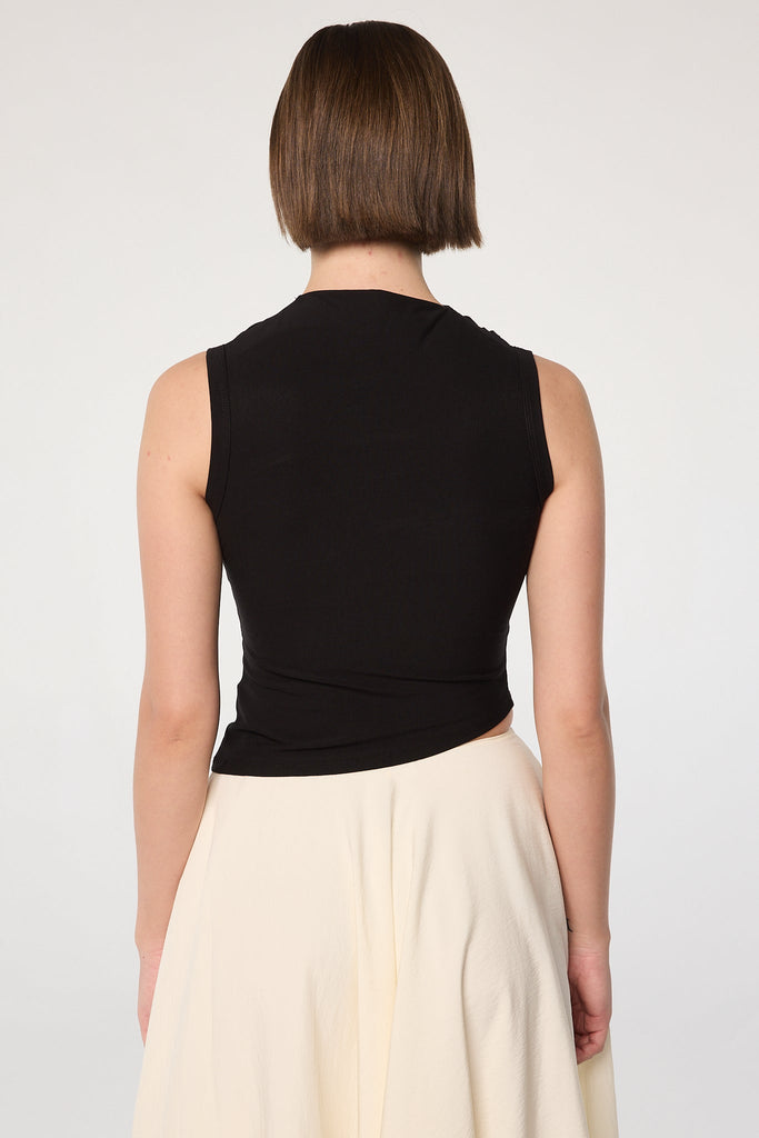 SELMA TANK TOP BLACK - The Line by K