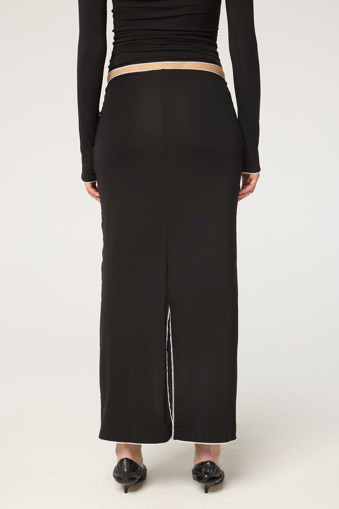 SOLENE SKIRT BLACK - The Line by K