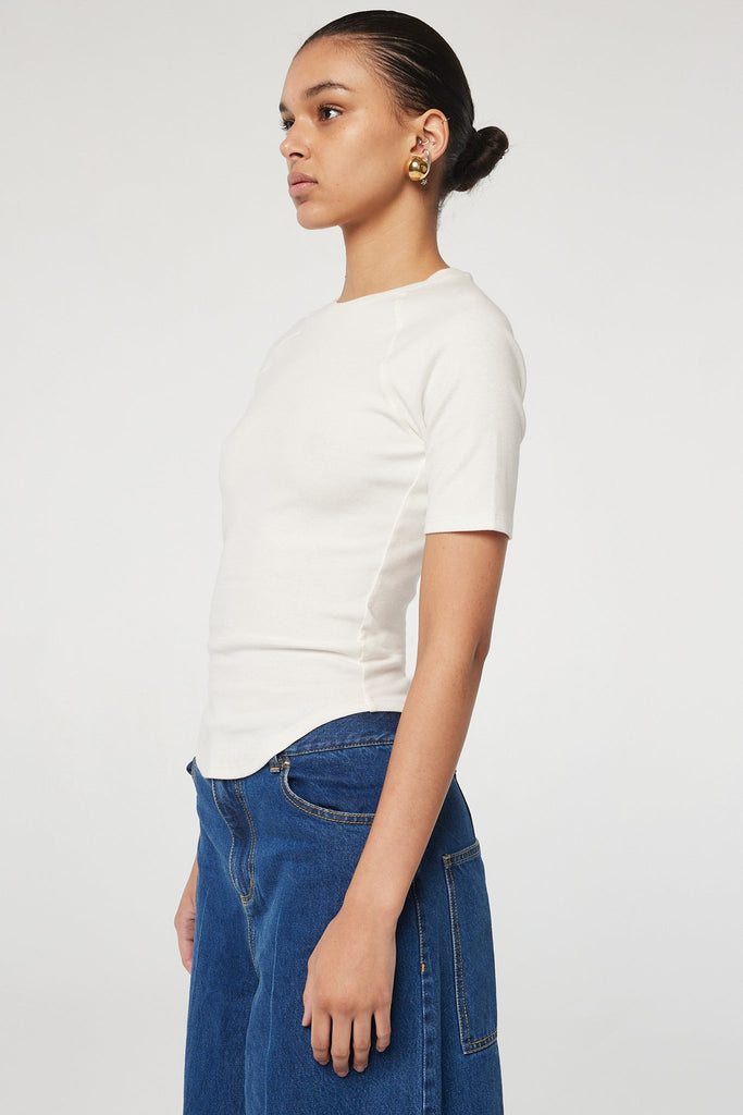 TERZO T-SHIRT WHITE - The Line by K