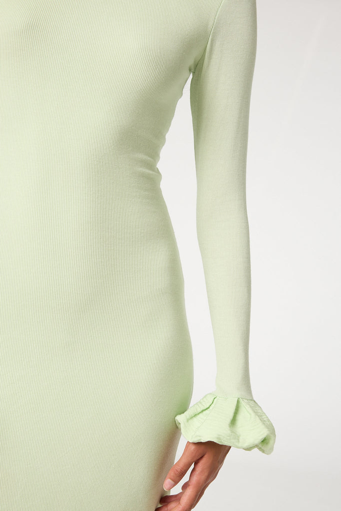 VALENTINA DRESS PALE GREEN - The Line by K