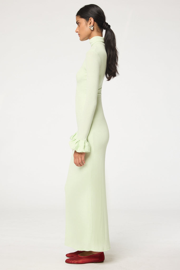 VALENTINA DRESS PALE GREEN - The Line by K