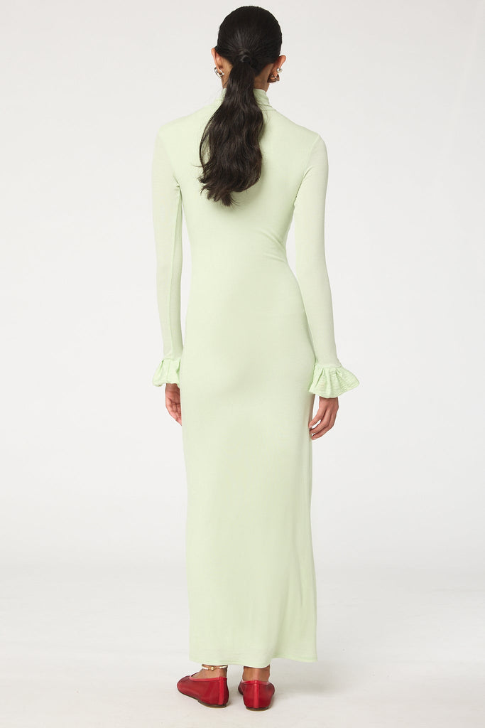 VALENTINA DRESS PALE GREEN - The Line by K