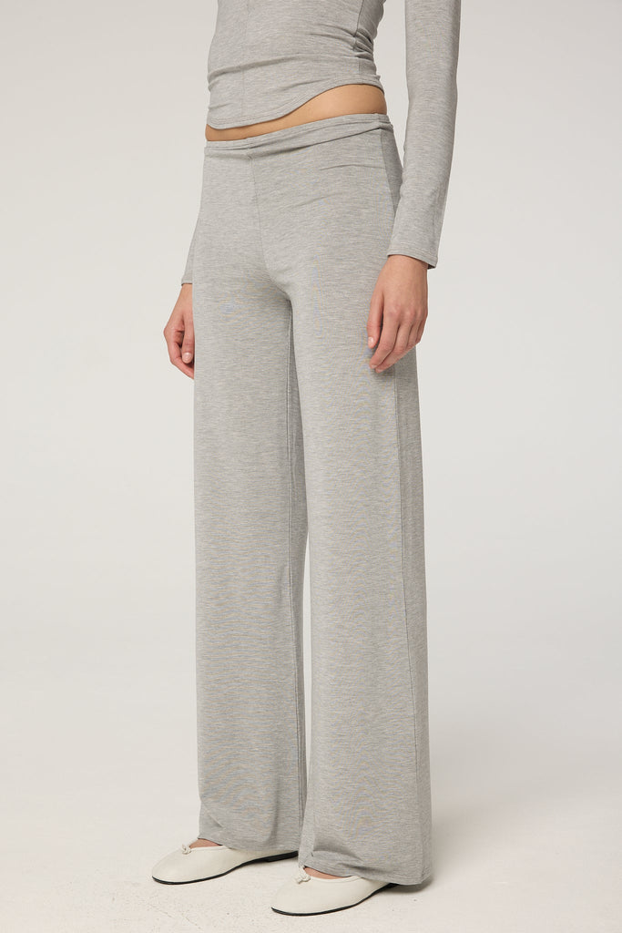 WOODLEY PANT HEATHER GREY - The Line by K