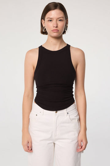 XIMENO TANK TOP BLACK - The Line by K