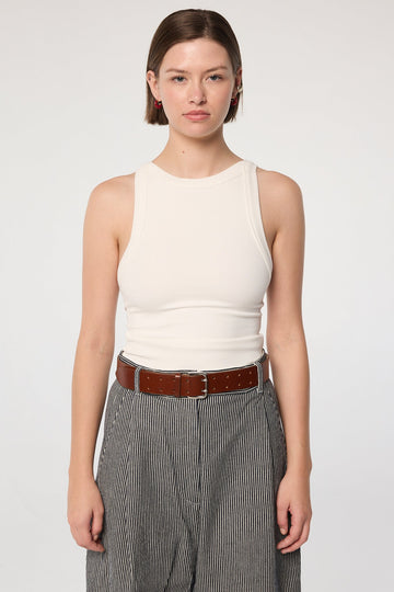 XIMENO TANK TOP WHITE - The Line by K