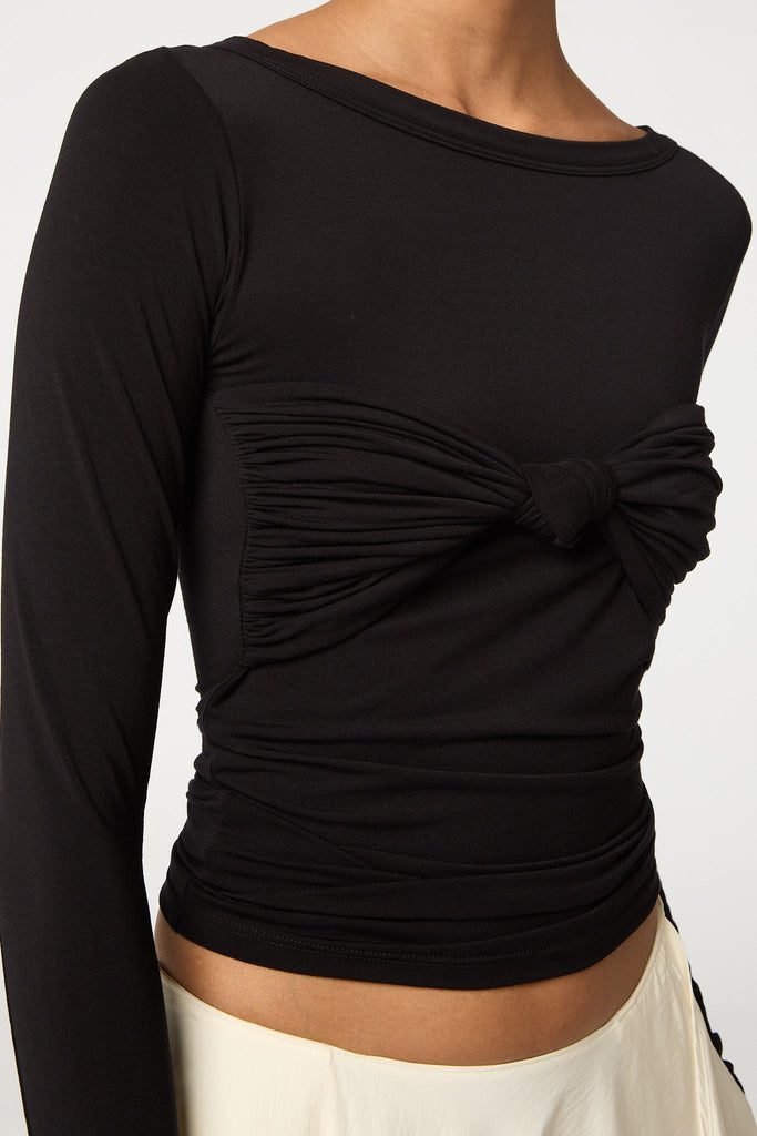 ZOE TOP BLACK - The Line by K