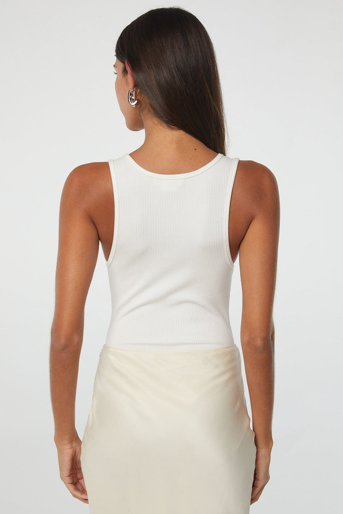 ADRIENNE BODYSUIT WHITE - The Line by K