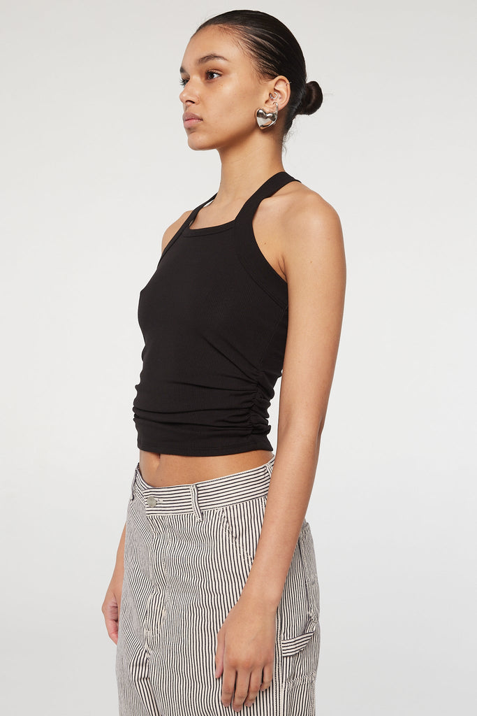 BECKS TANK TOP BLACK - The Line by K