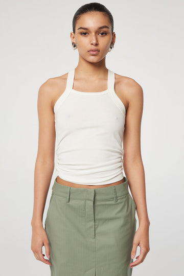 BECKS TANK TOP WHITE - The Line by K