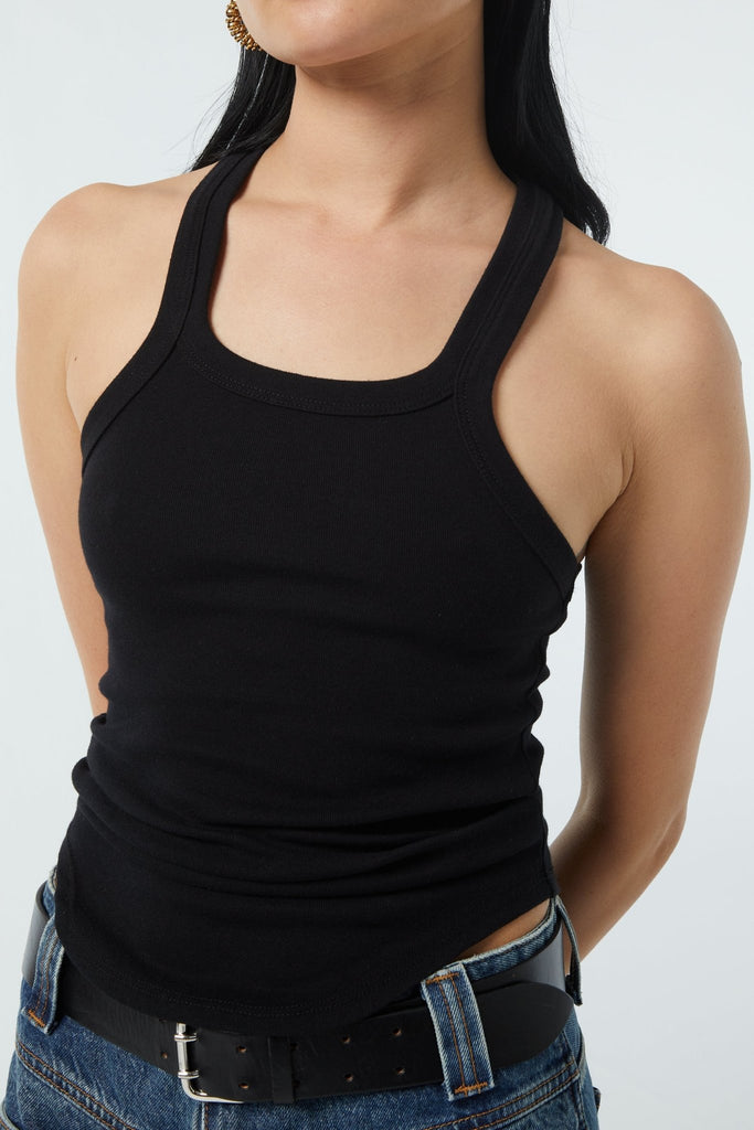 BRUNA TANK TOP BLACK - The Line by K