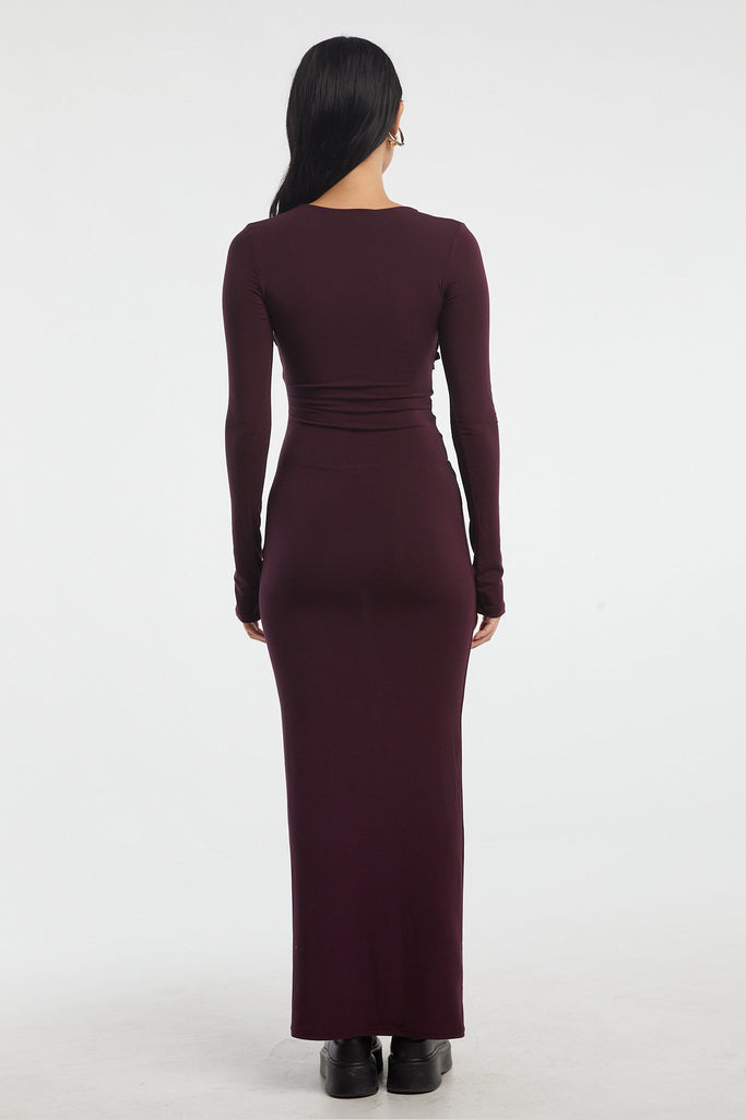 CALLI DRESS OXBLOOD - The Line by K