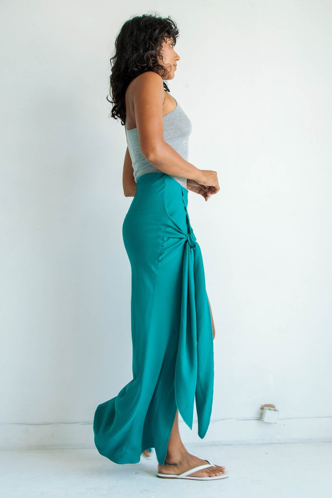 CELIA SKIRT MARINE GREEN - The Line by K