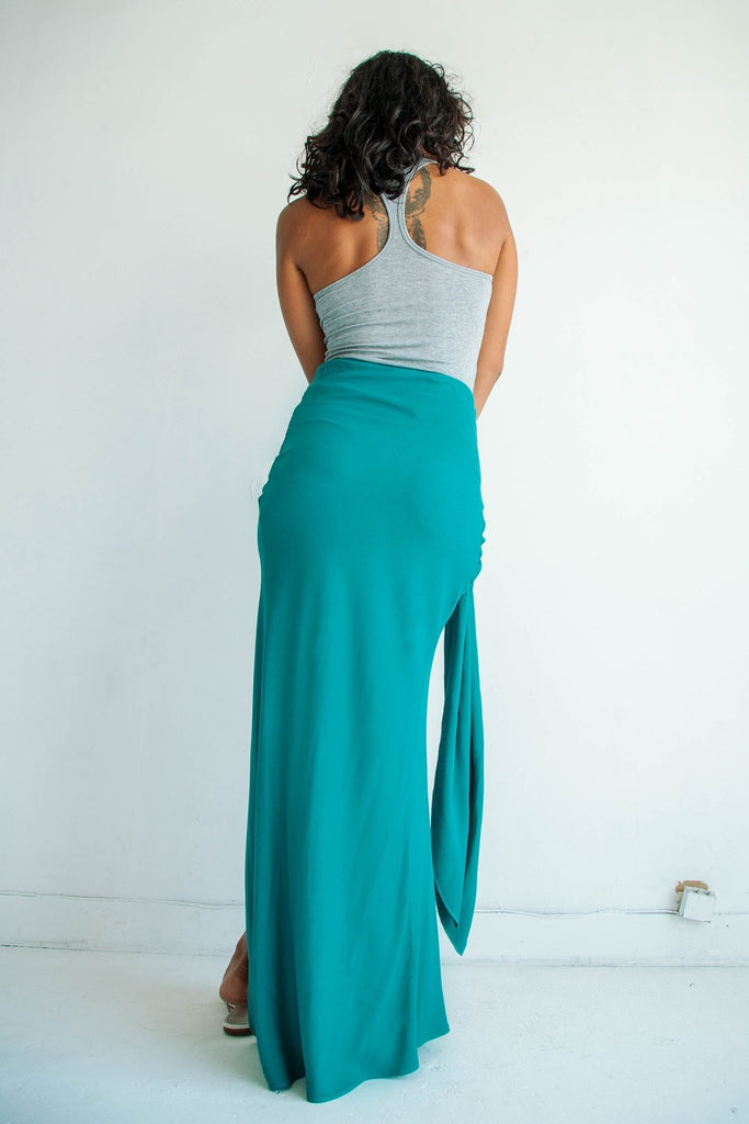 CELIA SKIRT MARINE GREEN - The Line by K