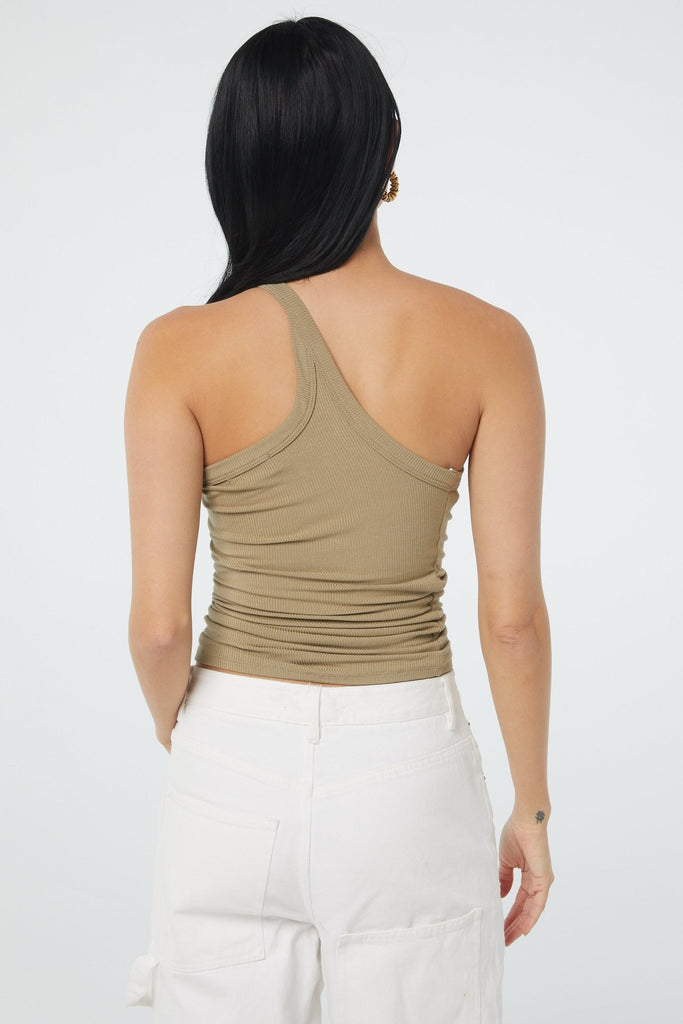 DRISS TANK TOP ARTICHOKE - The Line by K