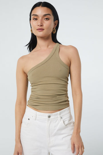 DRISS TANK TOP ARTICHOKE - The Line by K