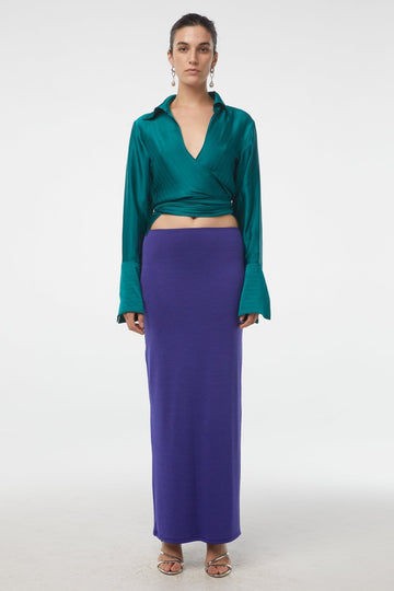 EIZA SKIRT GRAPE - The Line by K