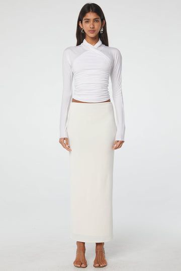 EIZA SKIRT VANILLA - The Line by K