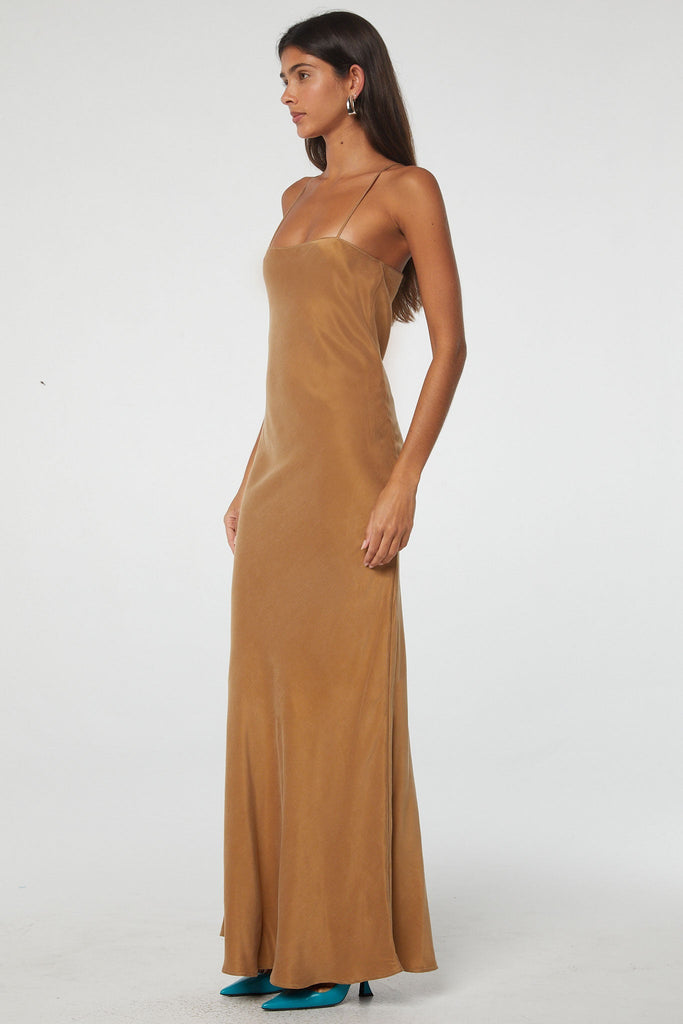 ELISA DRESS CAMEL - The Line by K